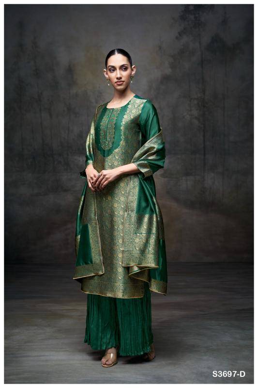 Ganga kimberly 3697 Wholesale dress materials in Kolkata