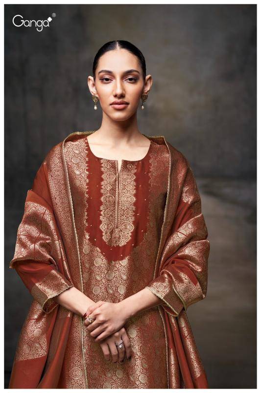 Ganga kimberly 3697 Wholesale dress materials in Kolkata