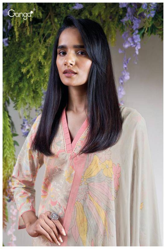 Ganga thalira 3657 Dress material suppliers in Kolkata