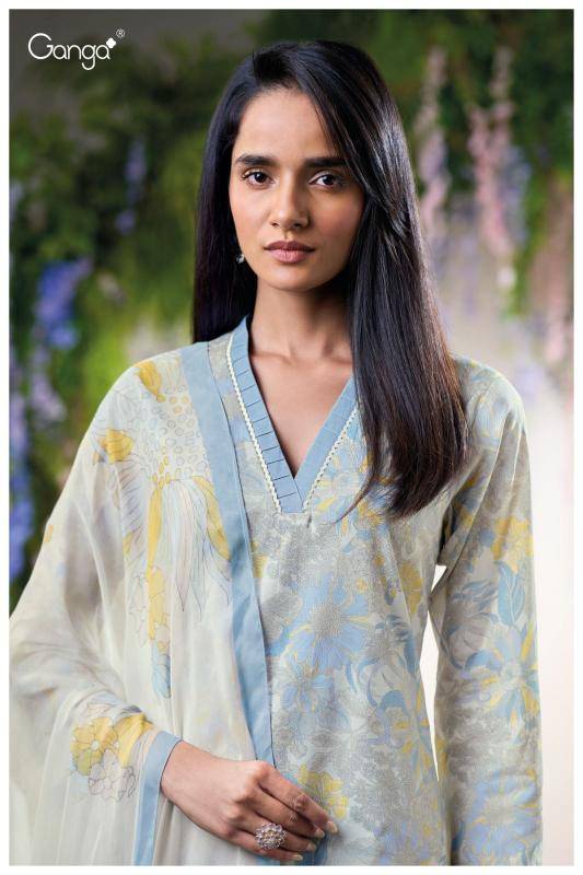 Ganga thalira 3657 Dress material suppliers in Kolkata