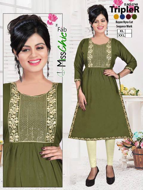 TripleR rayon indian kurtis sydney