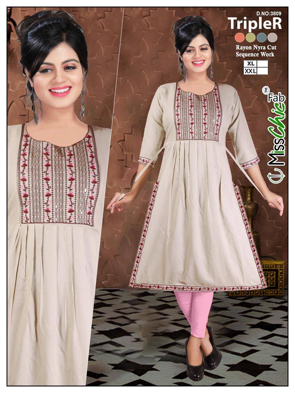 TripleR rayon indian kurtis sydney