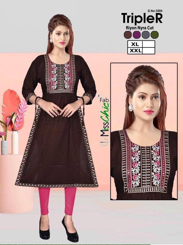 TripleR rayon indian kurtis sydney