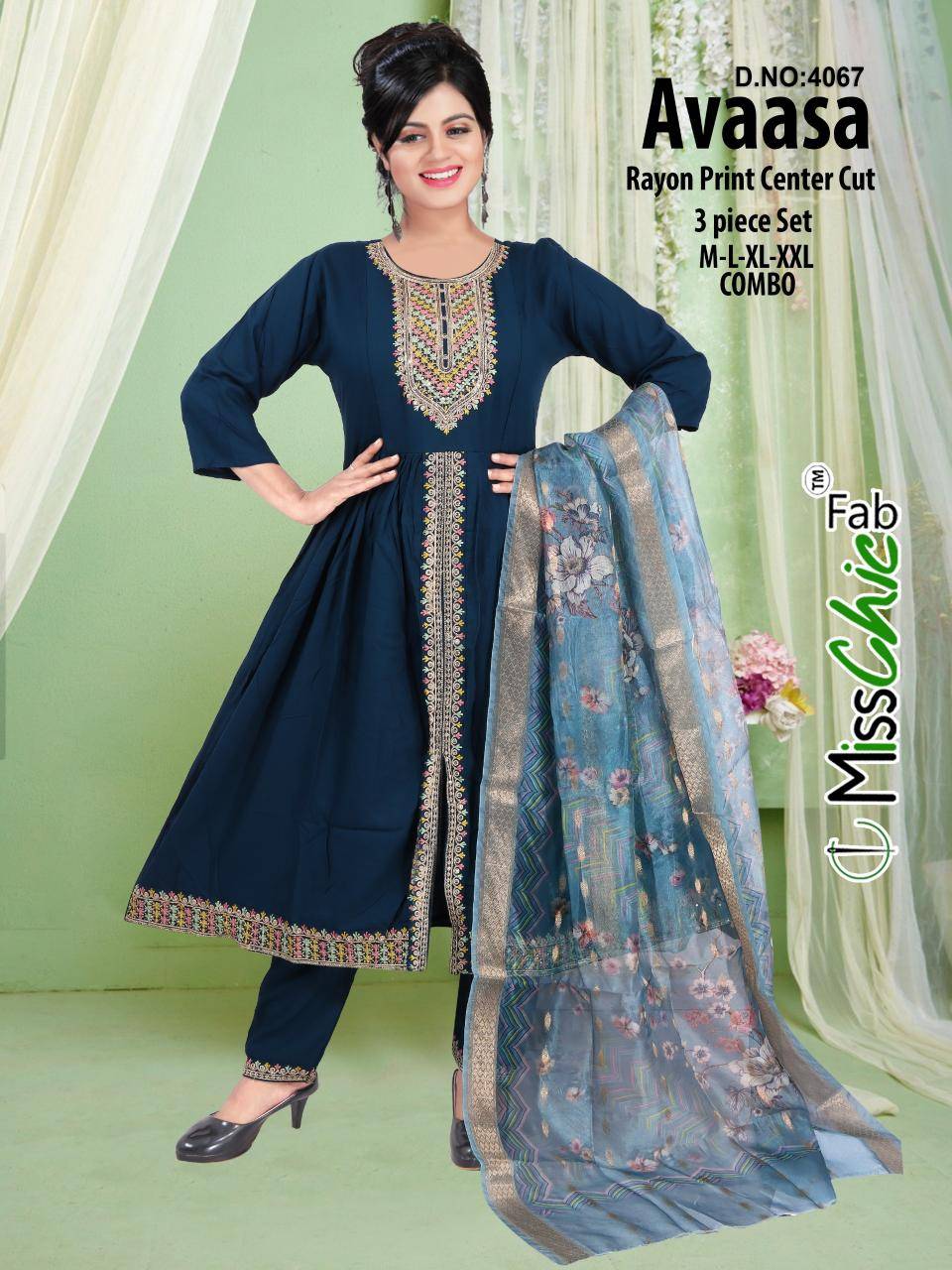 Avaasa center-cut indian leggings for kurtis