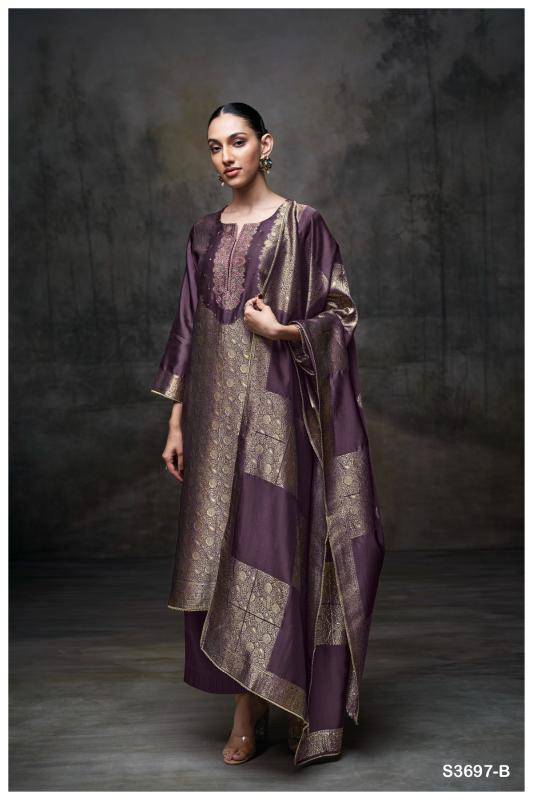 Ganga kimberly 3697 Designer dress materials in Kolkata