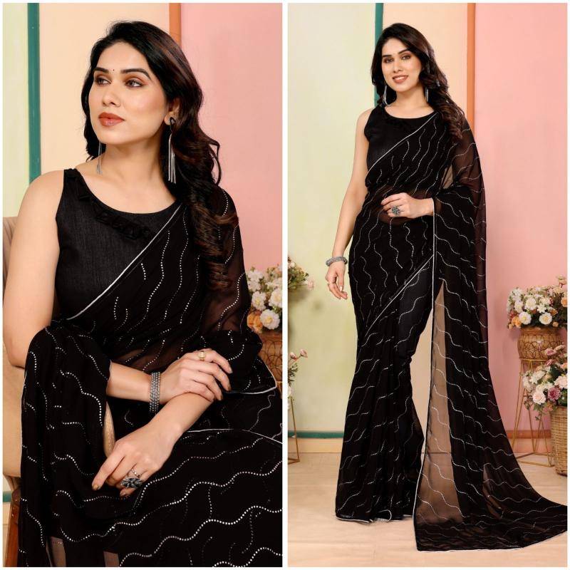 GC soft georgette silk Surat saree wholesale supplier in Mumbai