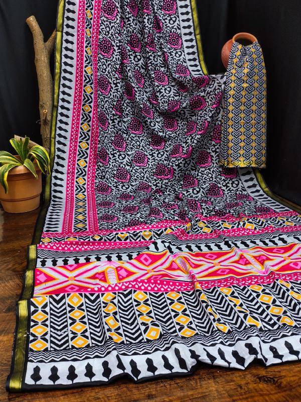 Rang sudha bagru block Surat saree wholesale supplier in Bangalore