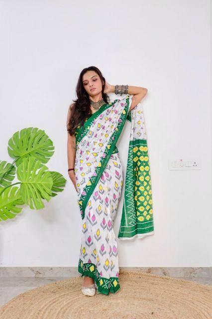 JBC soft pure cotton Surat saree wholesale supplier in Kolkata