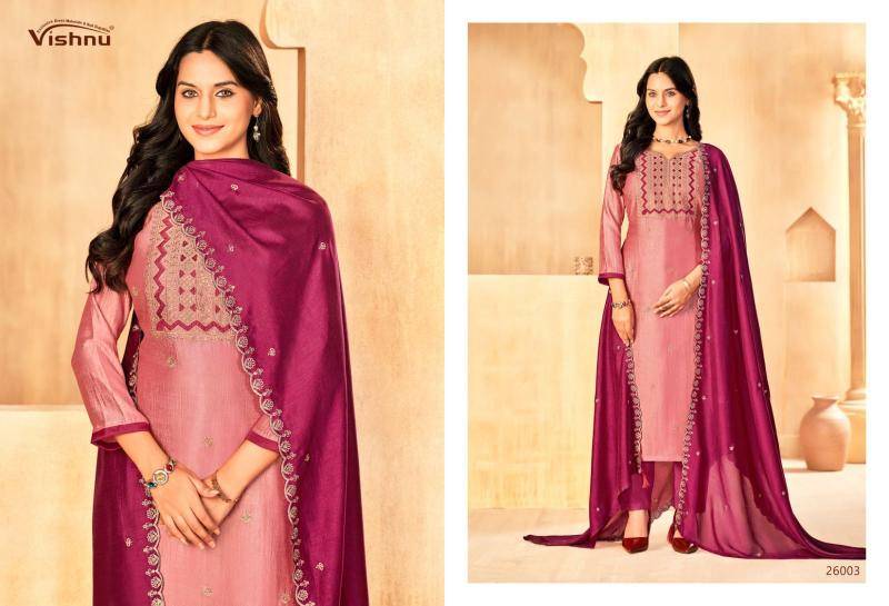 Vishnu jasmeen vol 3 Dress material for party wear