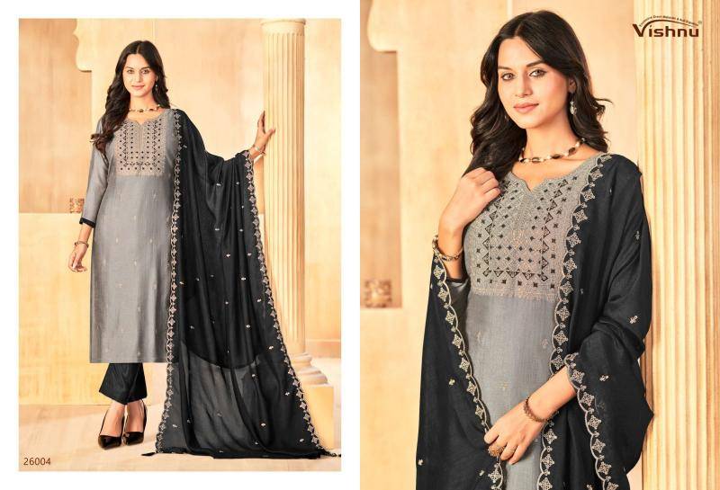 Vishnu jasmeen vol 3 Dress material for party wear