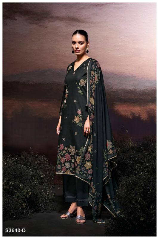 Ganga misrat 3640 Dress material for wedding