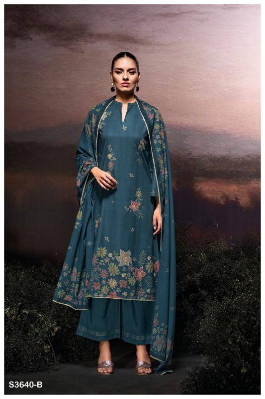 Ganga misrat 3640 Dress material for wedding