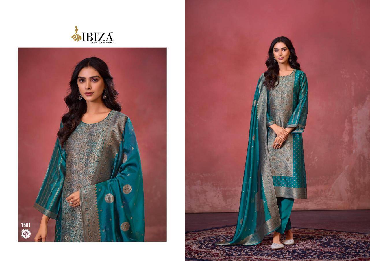 IBIZA SAMIA Wholesale unstitched dress materials