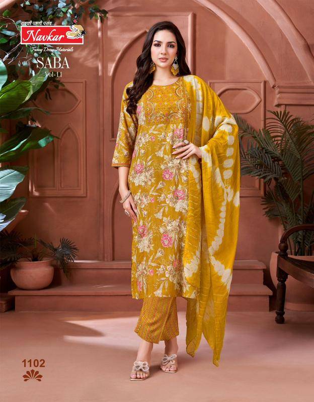 Navkar saba vol 11 indian kurti sets online
