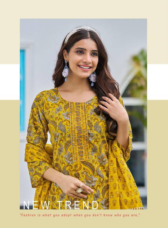 Radhika lifestyle cotton kudi vol 22 indian kurti size 42 means