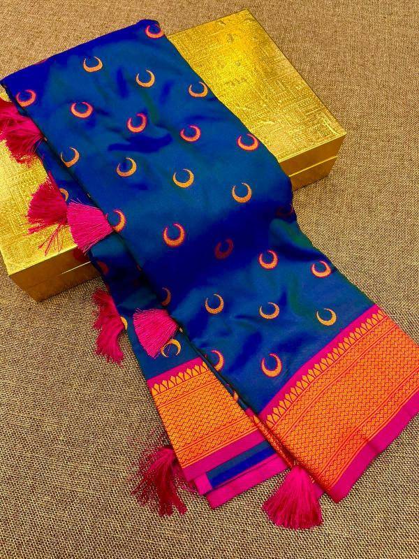 Chandrakore soft silk zari Saree exporters from India