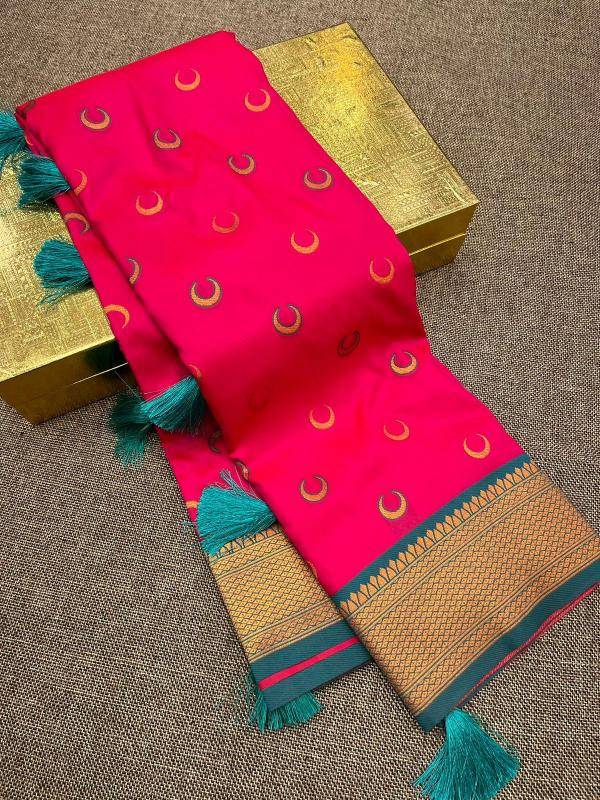 Chandrakore soft silk zari Saree exporters from India