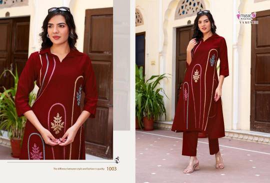 Mystic9 yamini vol 1 indian kurti tops for ladies