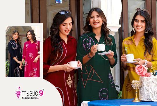 Mystic9 yamini vol 1 indian kurti tops for ladies