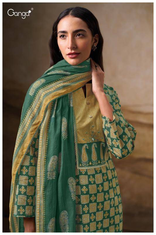 Ganga naira 3703 Dress material wholesale price in India