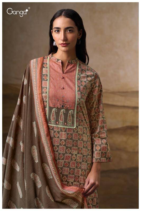 Ganga naira 3703 Dress material wholesale price in India