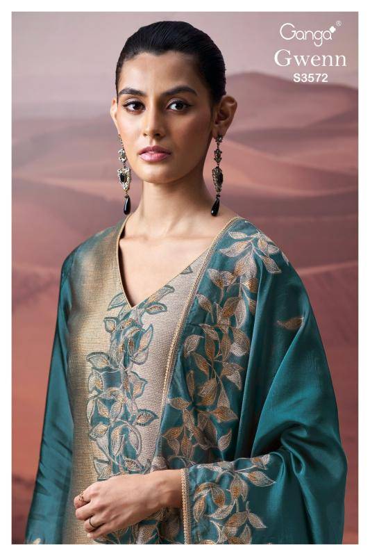 Ganga gwenn 3572 Indian wholesale dress materials