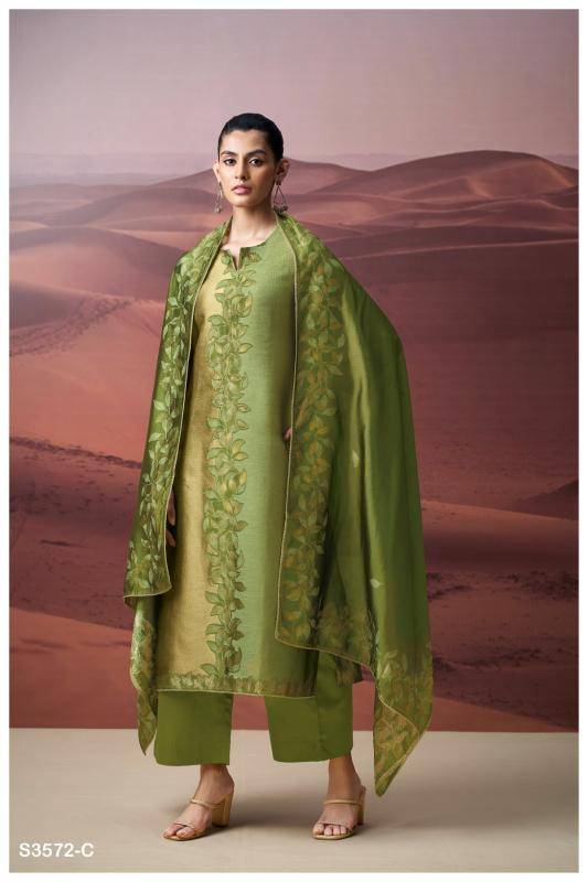 Ganga gwenn 3572 Indian wholesale dress materials