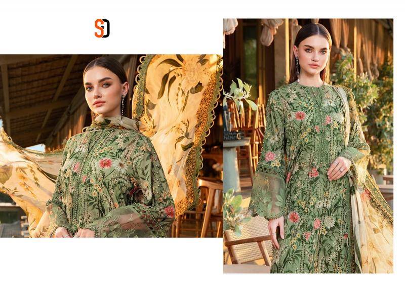 Sharaddha designer maria b.vol 19 Wholesale dress material suppliers in India