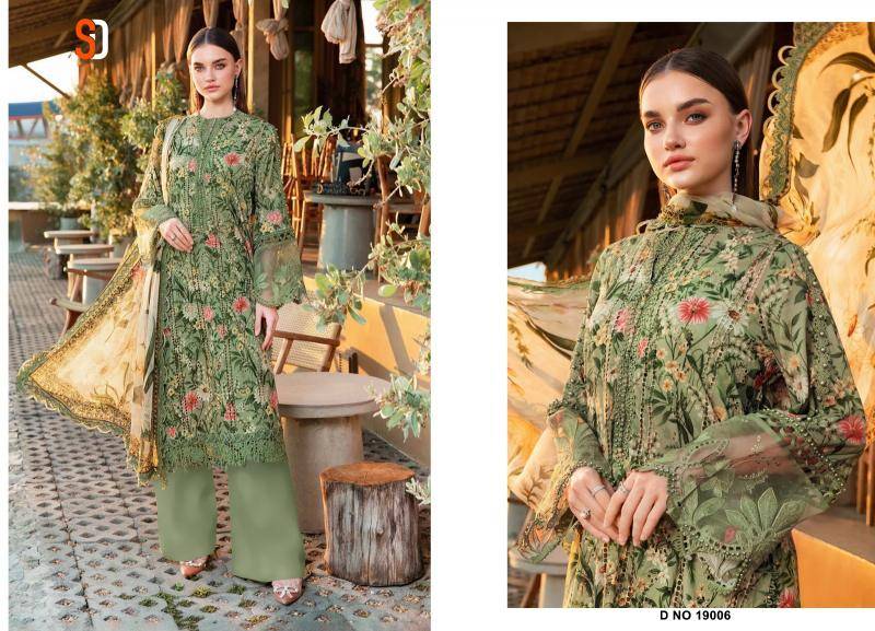 Sharaddha designer maria b.vol 19 Wholesale dress material suppliers in India