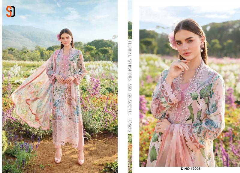 Sharaddha designer maria b.vol 19 Wholesale dress material suppliers in India