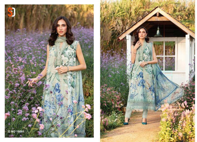 Sharaddha designer maria b.vol 19 Wholesale dress material suppliers in India