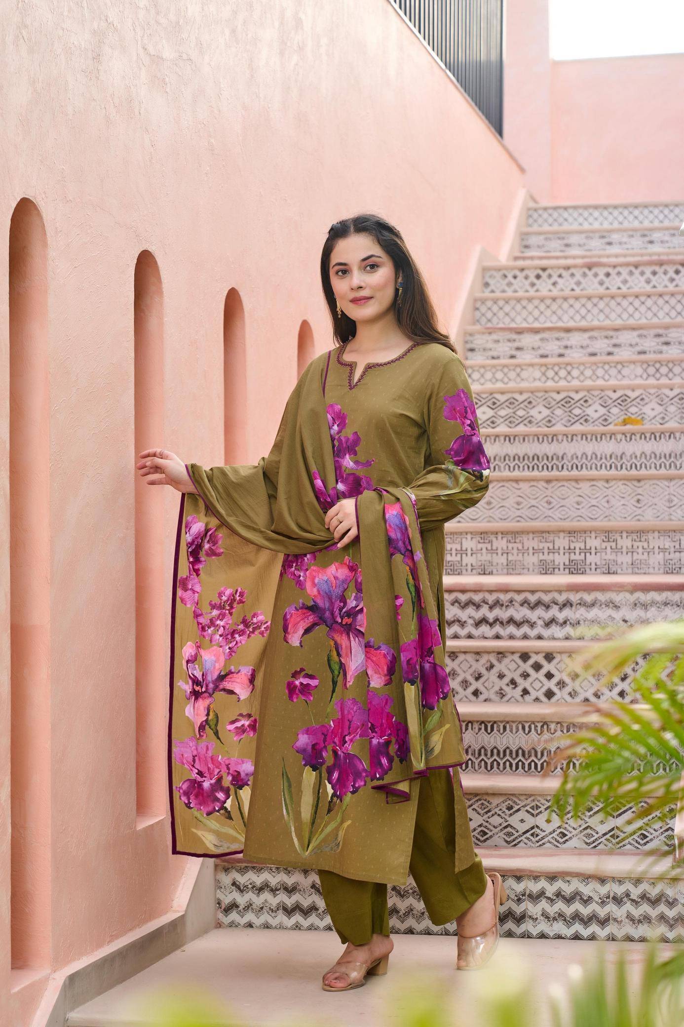 Karma beautiful cotton kurti indian clothing