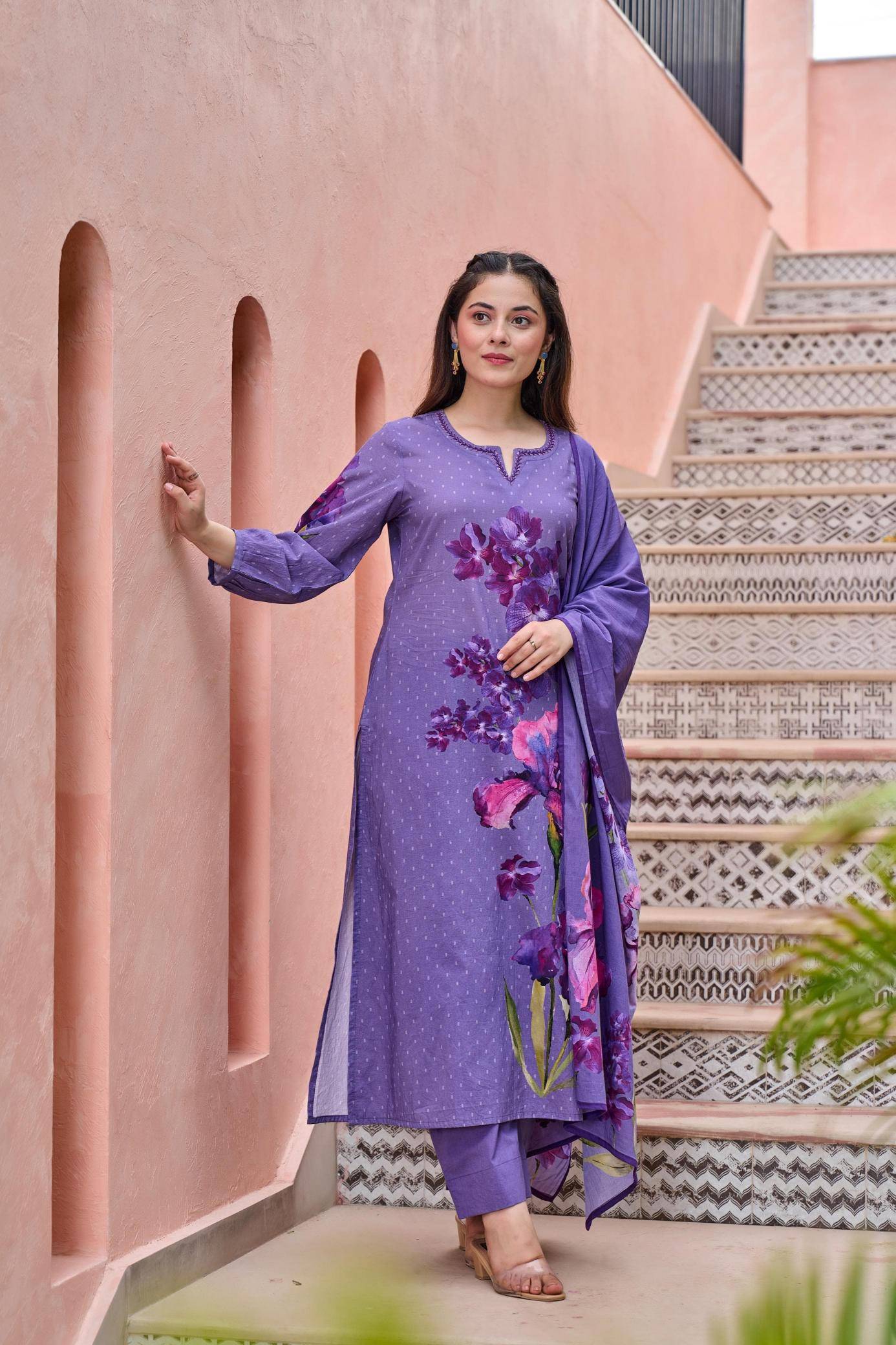 Karma beautiful cotton kurti indian clothing