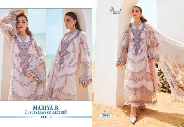 MARIYA B LUXURY LAWN COLLECTION VOL-2 Affordable dress material online