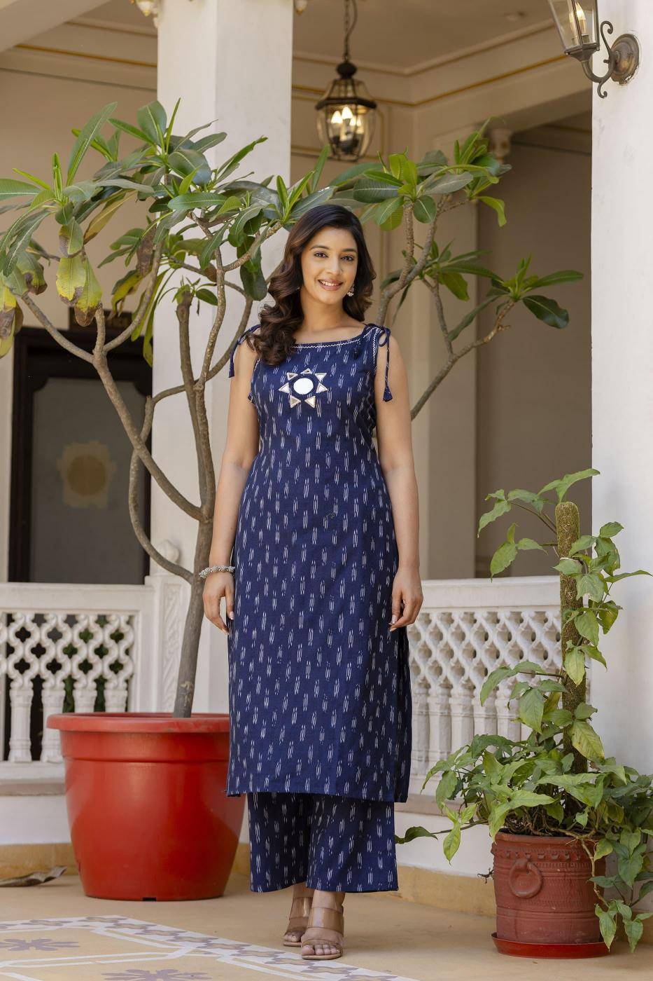 Karma pure soft cotton coord set kurti indian wear for women