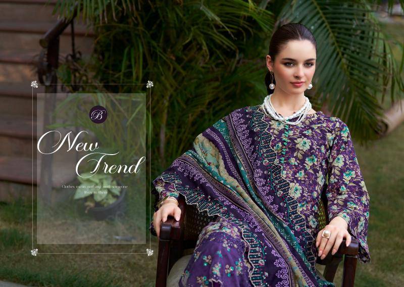Belliza designer studio fiza Designer dress materials wholesale