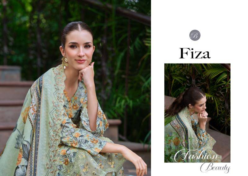 Belliza designer studio fiza Designer dress materials wholesale
