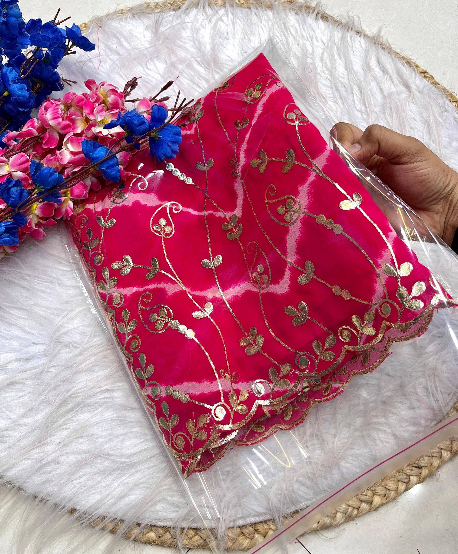 Vinayak sawan special soft lehriya Party wear sarees wholesale