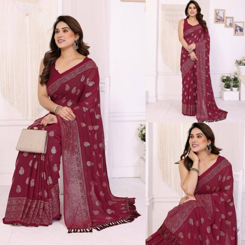 GC soft georgette Wholesale saree manufacturers