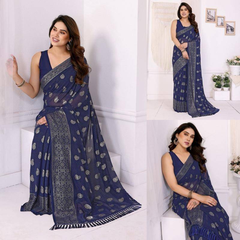 GC soft georgette Wholesale saree manufacturers