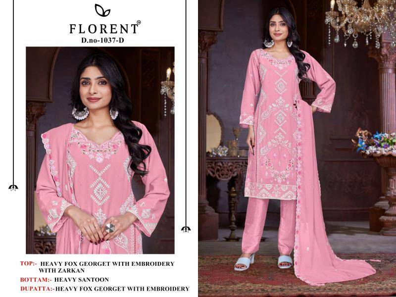Florent d.no-1037 Wholesale dress material market in Mumbai