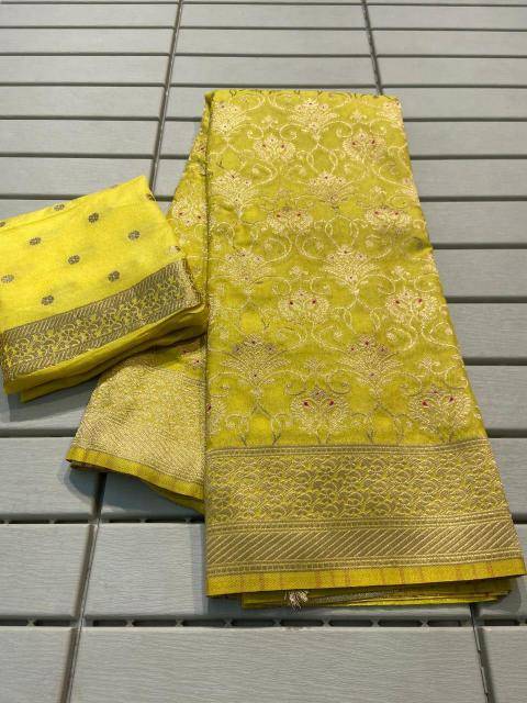 Finest elegant pure crepe khadi silk Wholesale sarees online