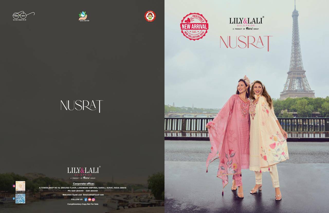 Lily & lali nusrat designer indian kurti