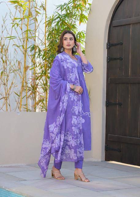 Jaipur pure cotton v neck 3 dress patterns indian kurti