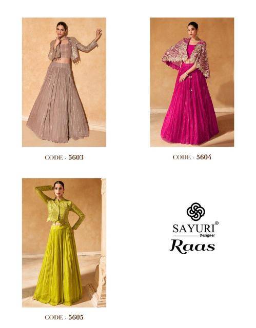 Sayuri designer raas Westen wear Kurti in surat