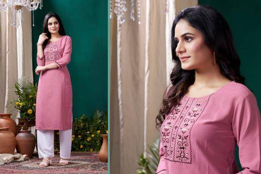 Moksh international giva vol 2 indian embroidered kurti
