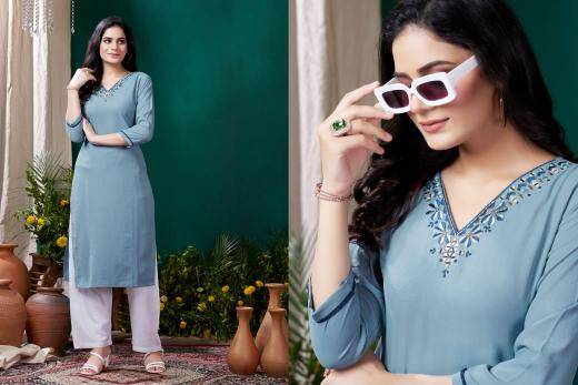 Moksh international giva vol 2 indian embroidered kurti