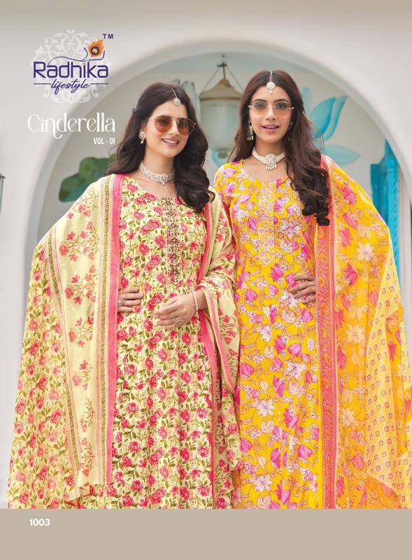 Radhika lifestyle cindrella vol 1indian ethnic wear kurtis