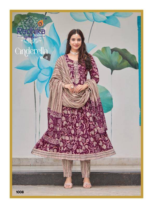 Radhika lifestyle cindrella vol 1indian ethnic wear kurtis