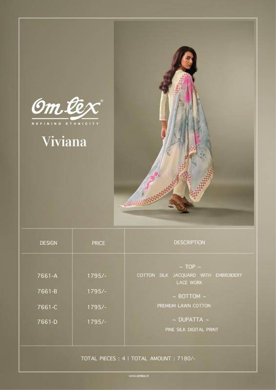 Omtex viviana Dress material wholesale shop